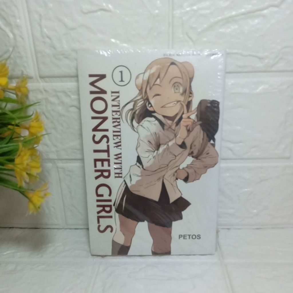 komik cabutan Interview with Monster Girls vol 1 (segel) monsters girl monstergirls monstergirl