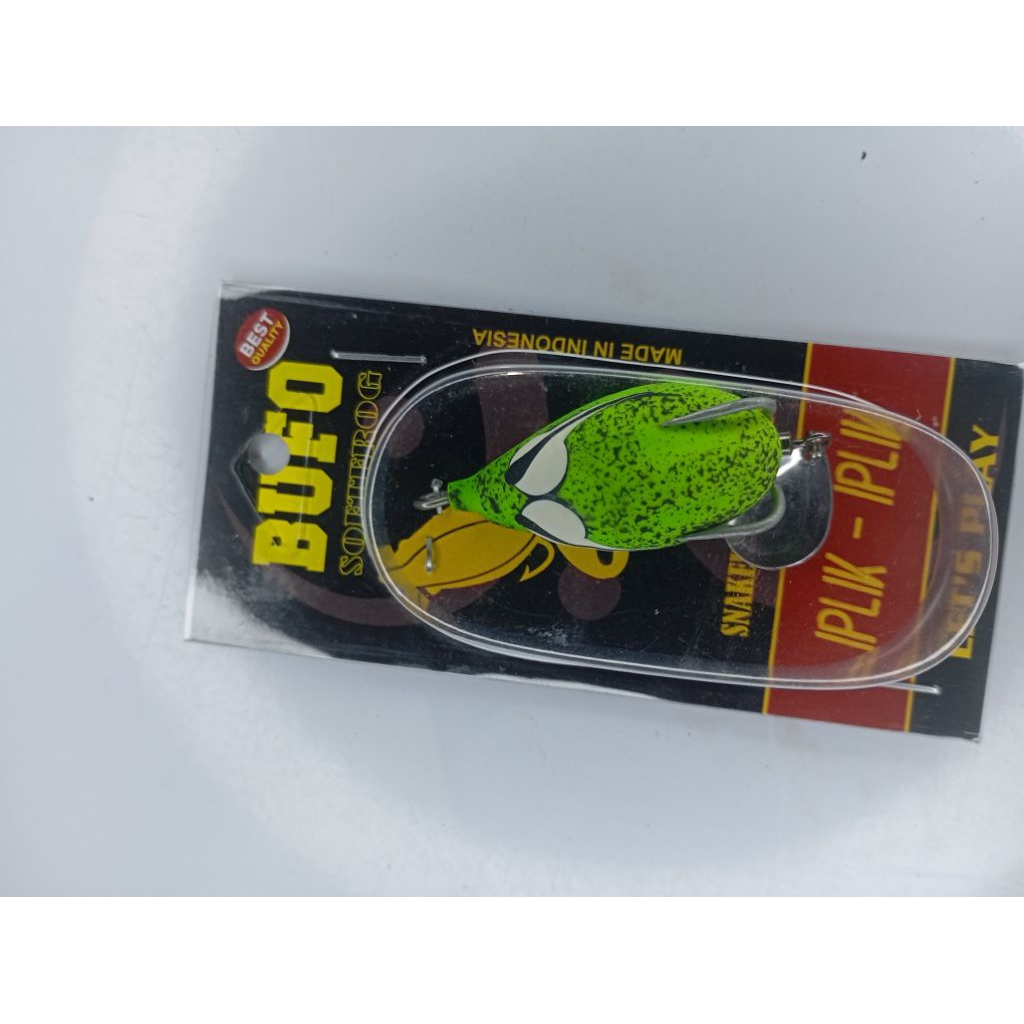 lure soft frog bufo togok