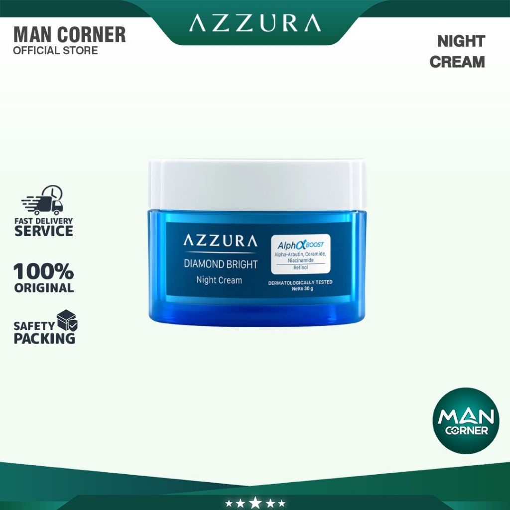AZZURA Diamond Bright Night Cream 30 gr | Man Corner