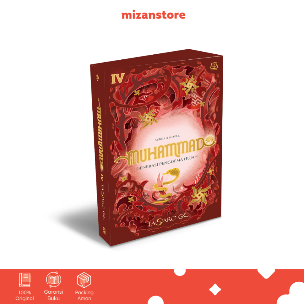 Novel Muhammad #4: Generasi Penggema Hujan (Republish 2026) - Tasaro GK - Sejarah & Filsafat - Mizan