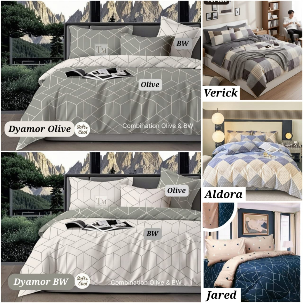 Kain Meteran Murah Berkualitas Serbaguna Bahan Katun untuk Sprei Bedcover Baju Sarung Bantal Guling 