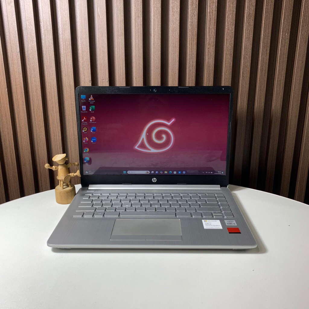 Laptop Hp 14s-cf2500TX  -Spesifikasi Processor Core i5-10210U 2.11GHz GPU Radeon 350 series+Intel UH