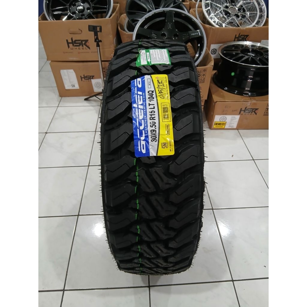Ban Mobil Accelera MT 30x95 R15 Ban Tubles Offroad