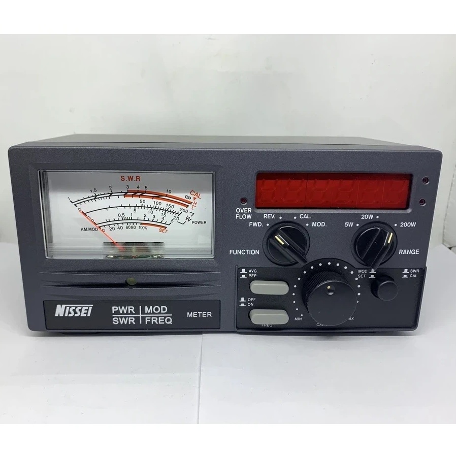 SWR POWER METER NISSEI TM-4000 plus FREKUENSI COUNTER MURAH TM4000