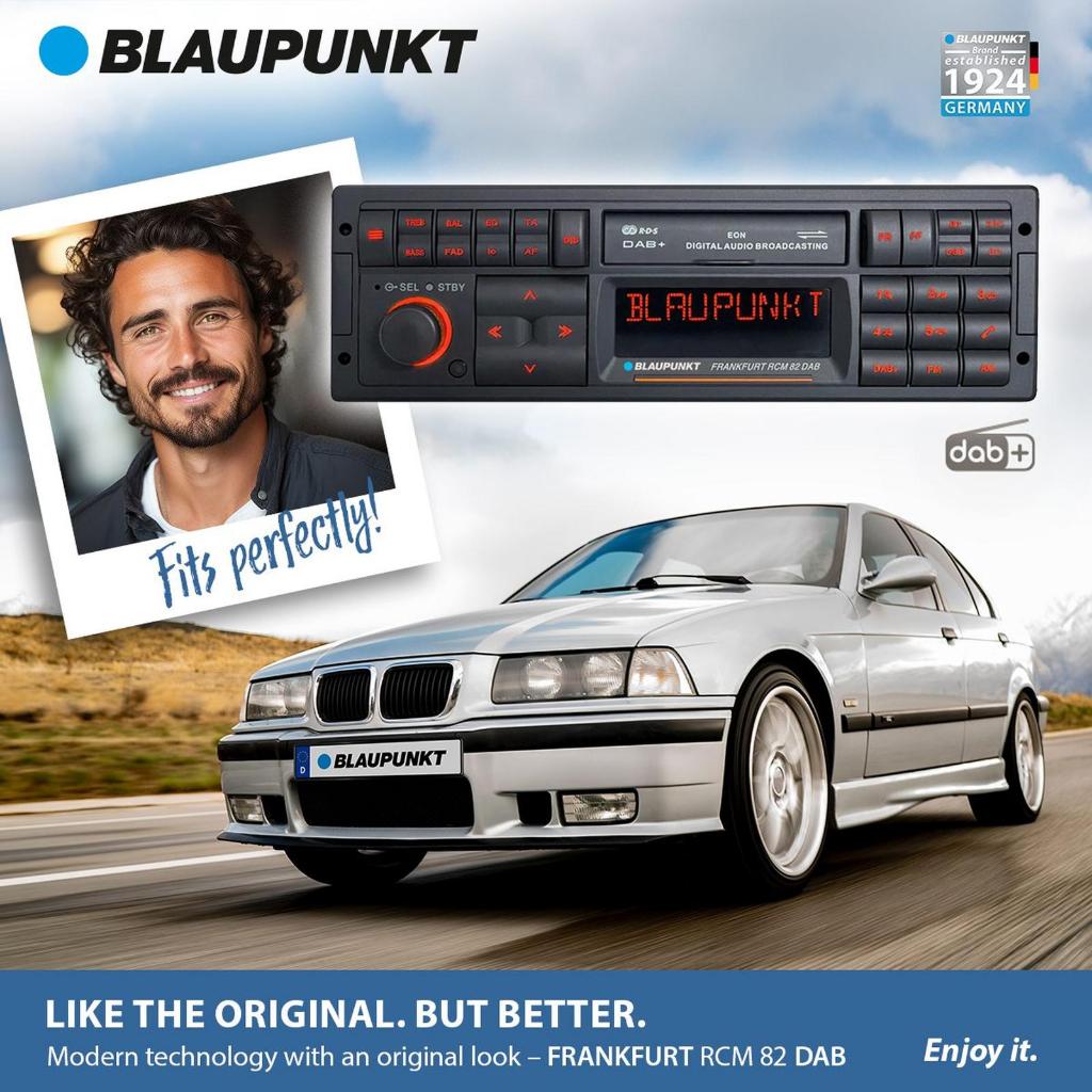 Head Unit Blaupunkt Frankfurt RCM 82 DAB single din by Bronson Audio
