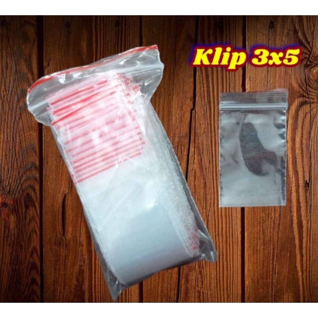plastik klip 3x5