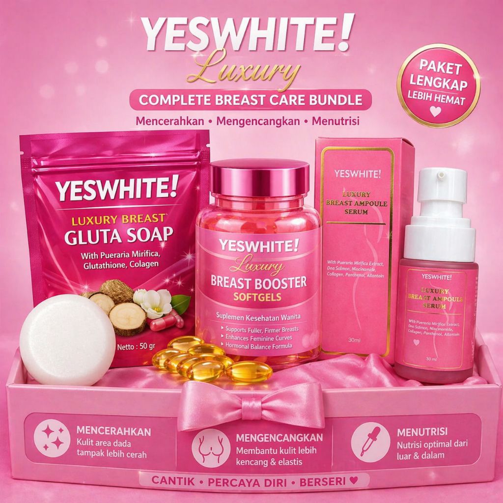 PAKET LENGKAP BOOSTER MONTOK PAYUDARA HORMON ESTROGEN BPOM ORI