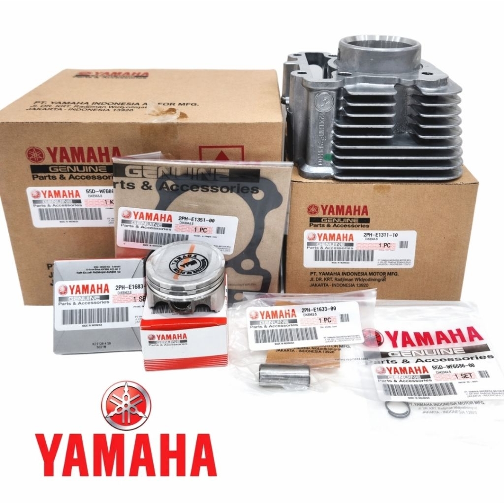 Boring Set Original Mio m3 Freego kode 2PH semua yamaha 125cc