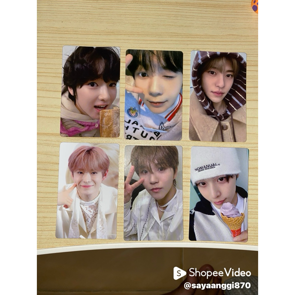 blind box pc unof nct wish, Sudah Termasuk Inner Sleeve