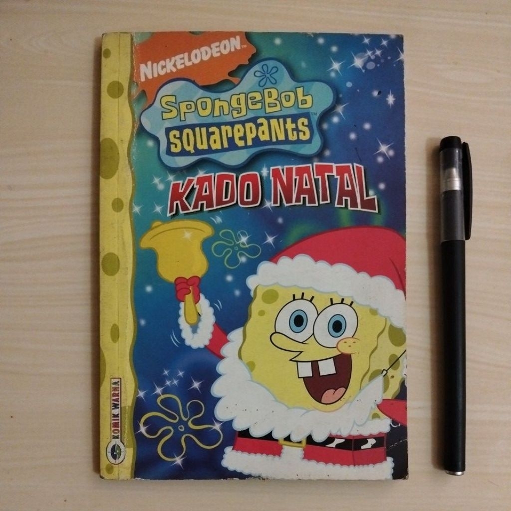 KOMIK WARNA - NICKELODEON - SPONGEBOB SQUAREPANTS - KADO NATAL - VIACOM INTERNATIONAL INC., 2007 - B