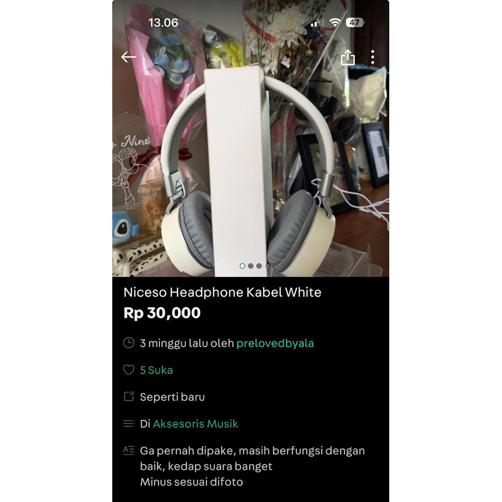 HEADPHONE NICESO