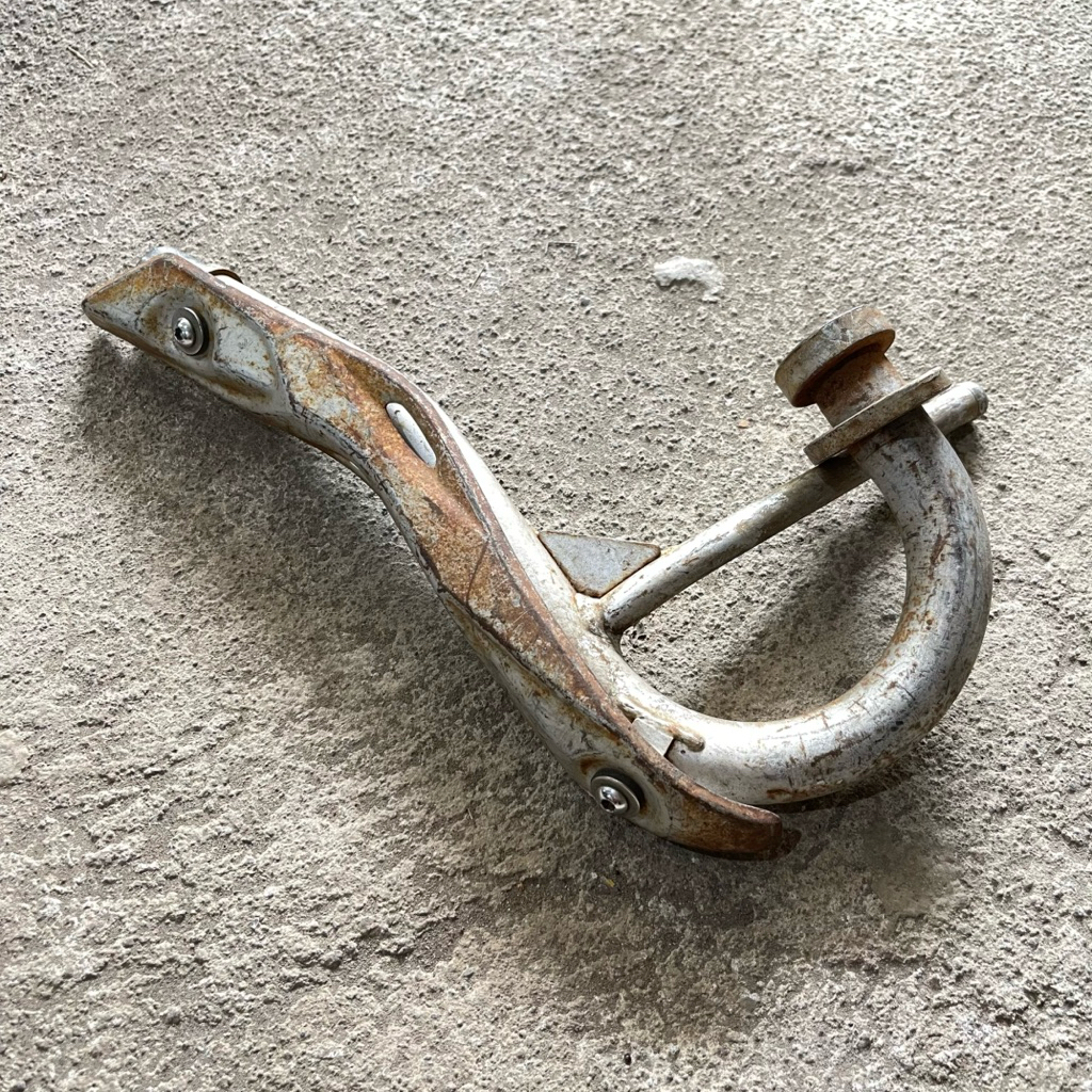 Leher knalpot kawasaki klx bf ori second