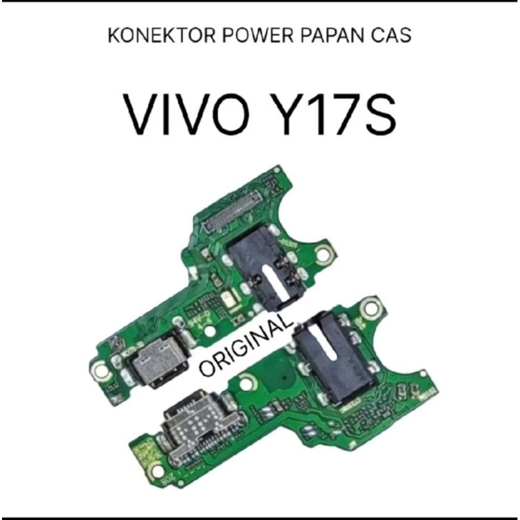 CONNECTOR CHARGER VIVO Y17S ORI + IC PAPAN KONEKTOR CAS PCB BOARD VIVO Y17S VIVO