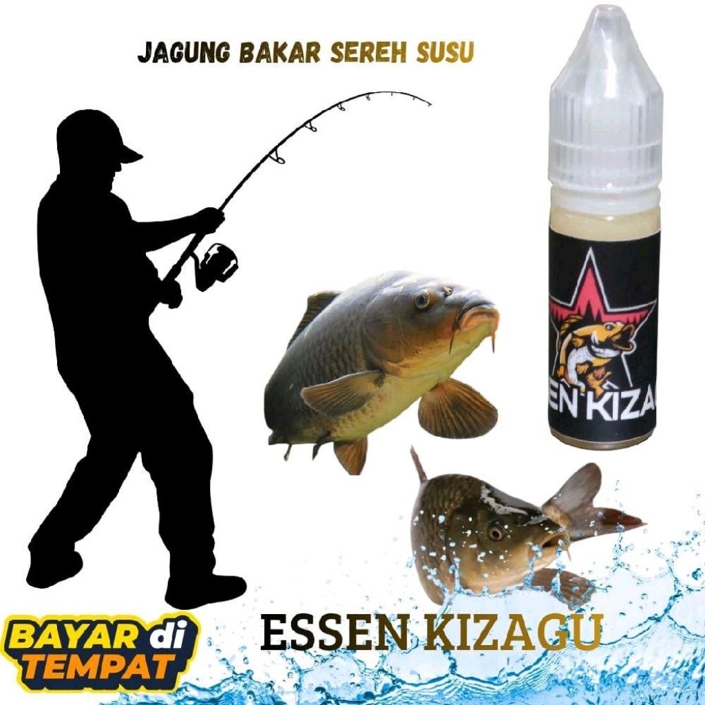 Essen ikan mas jagung bakar sereh susu original 15ml