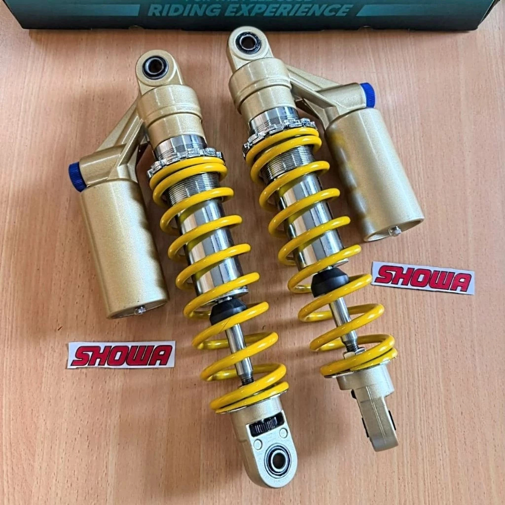 Shock Showa Double Click Fungsi Preload Aktif & Tabung Bisa Di Isi Angin Ukuran 325 MM Cb Gl Megapro