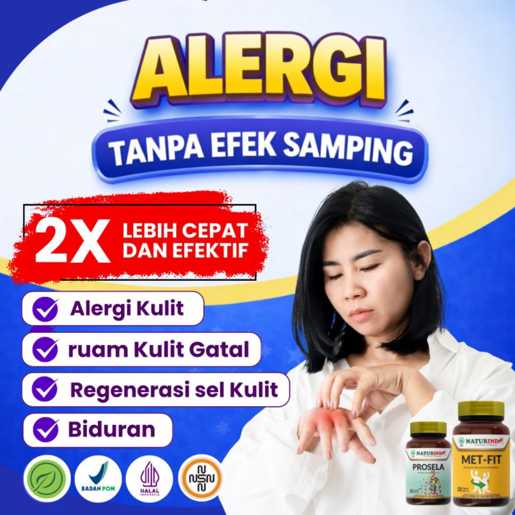 Obat Gatal Kulit Alergi Dingin Biduran Gatal Alergi Herbal Bentol Kulit Panu Eksim Biduran Alergi Di