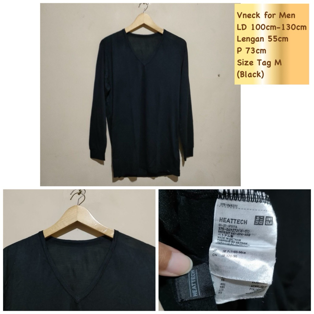 Part (1) UNIQLO Men Heattech Regular, Extra Warm, Uniqlo AIRsm Men