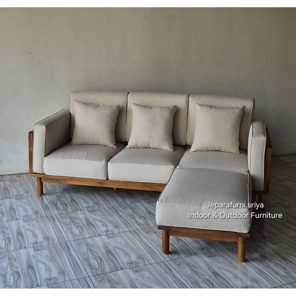 Sofa Tamu Leter L Jati Jepara I Sofa L Jati Jepara I Sofa Tamu L Jati I Sofa Jati