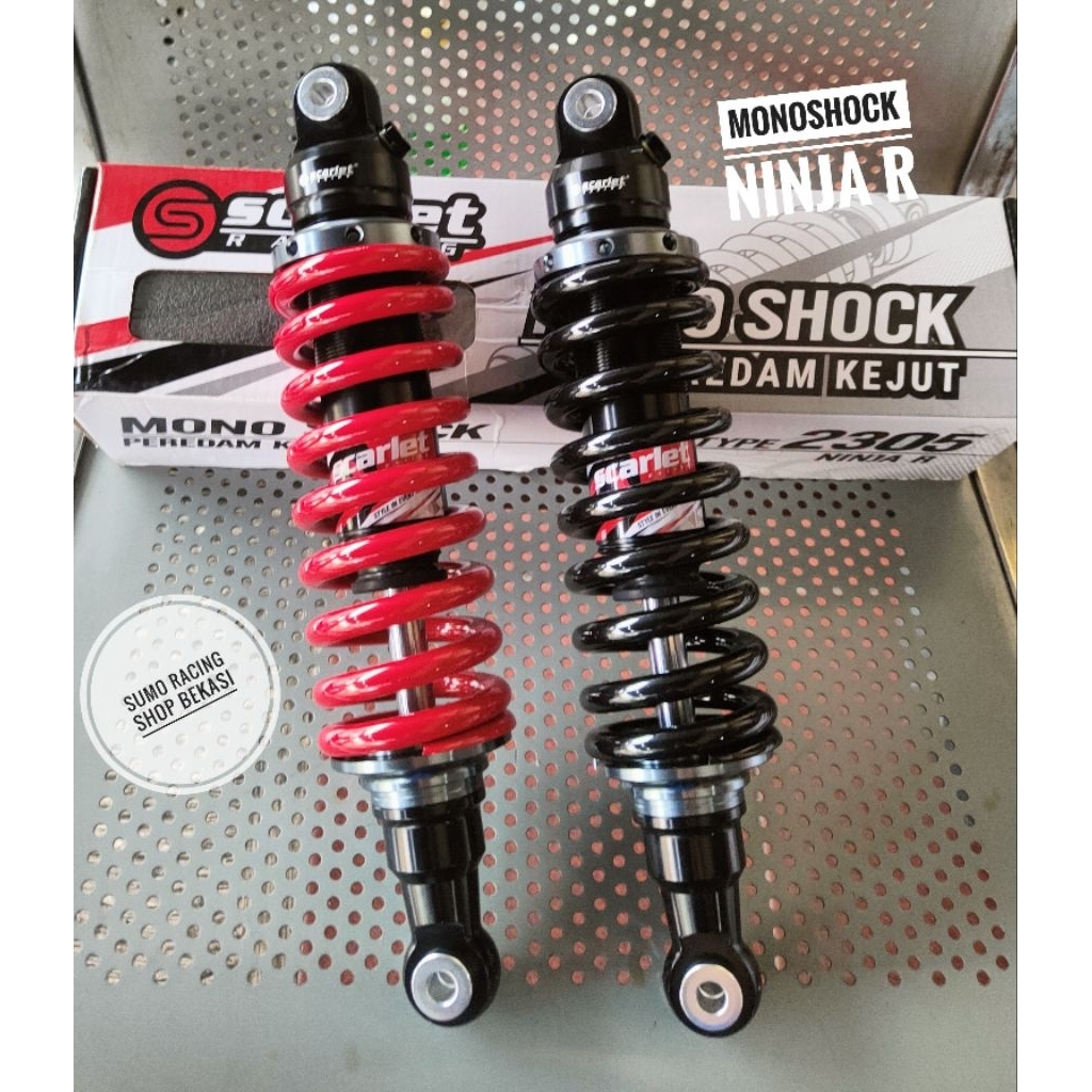 MONOSHOCK NINJA 150 2TAK SS R RR SCARLET RACING PART 2265 & 2305