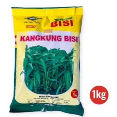 benih kangkung unggul BISI kemasan 1kg produksi PT bisi