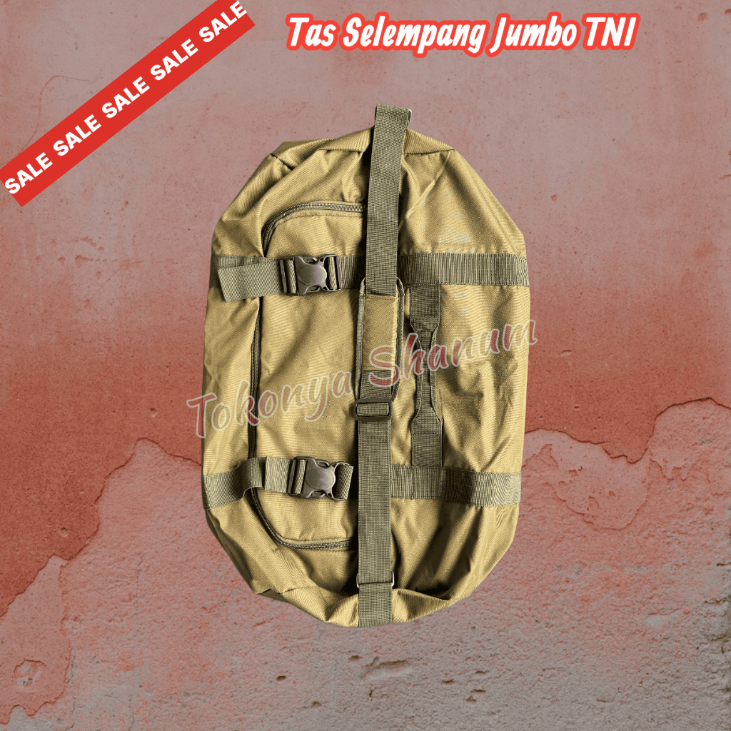 Tas kapsul jumbo pulsak TNI /tas penyesak jumbo kapsul/ Tas selempang army/tas selempang TNI