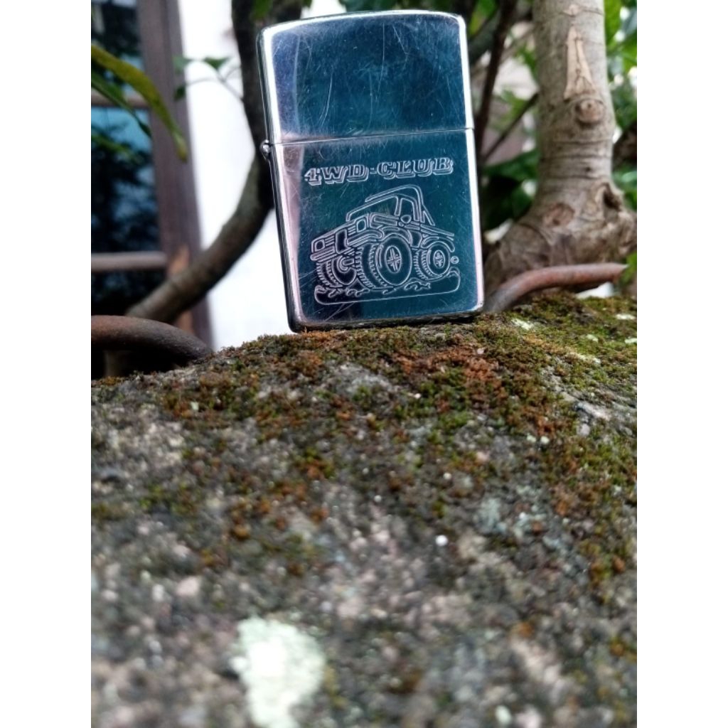 ORIginal Zippo 4 WD club Romawi 1989