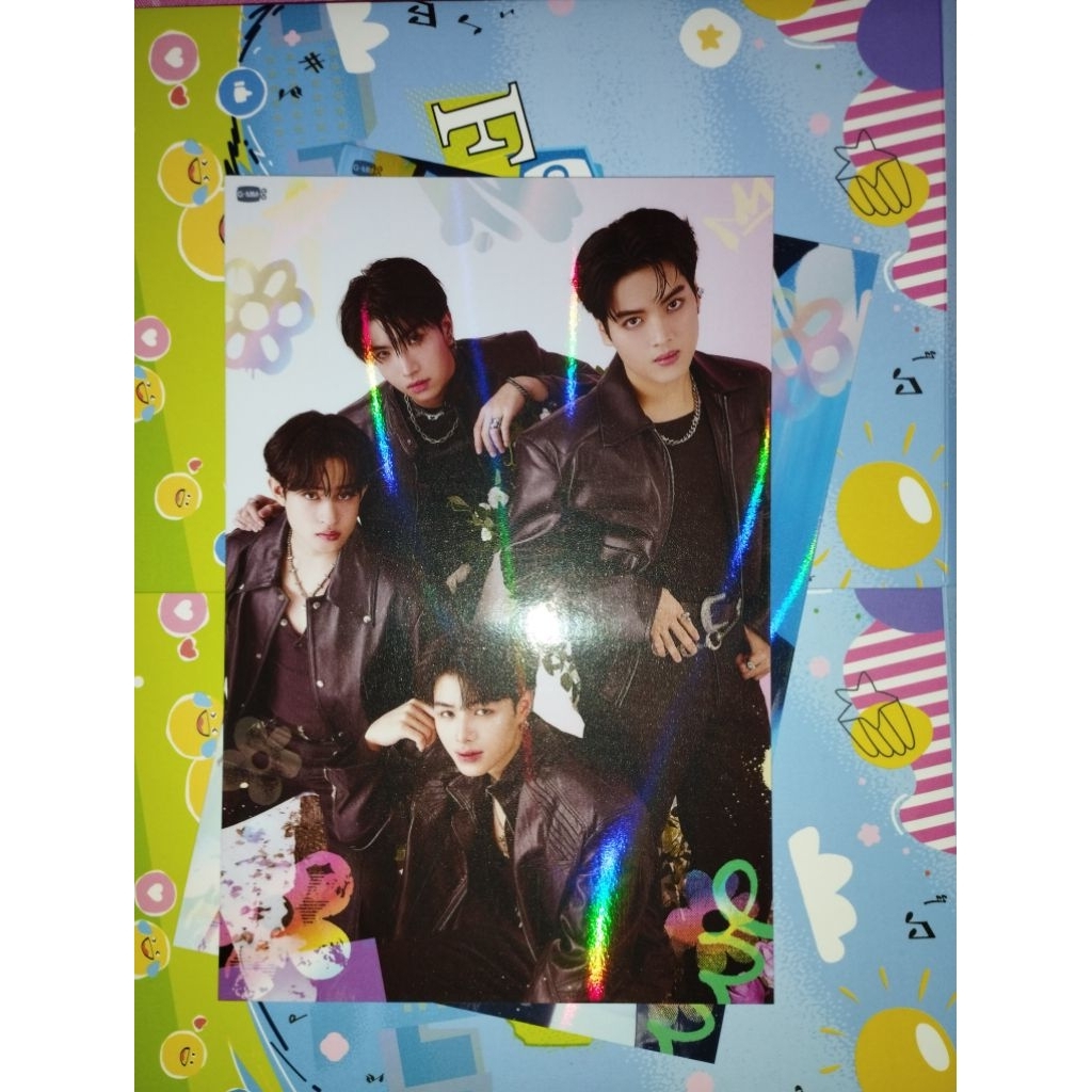 Postcard GMMTV FANIVAL CLOVER BARCODE TAYNEW