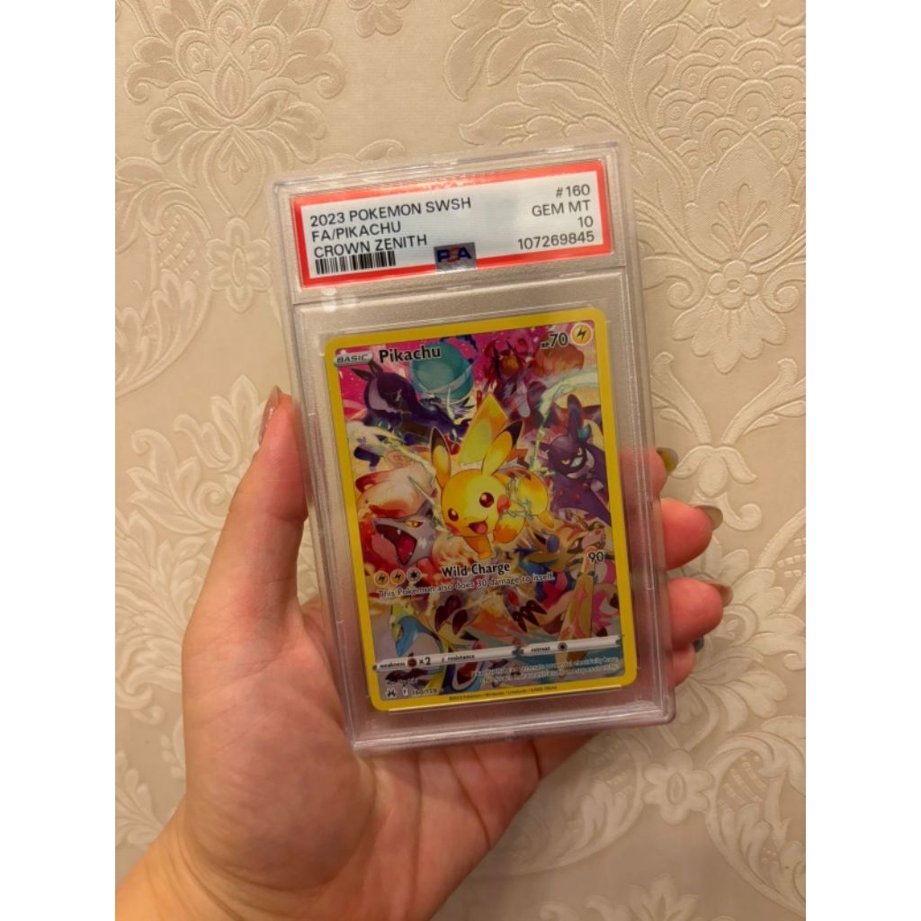 Pokemon SWSH FA /PIKACHU CROWN ZENITH