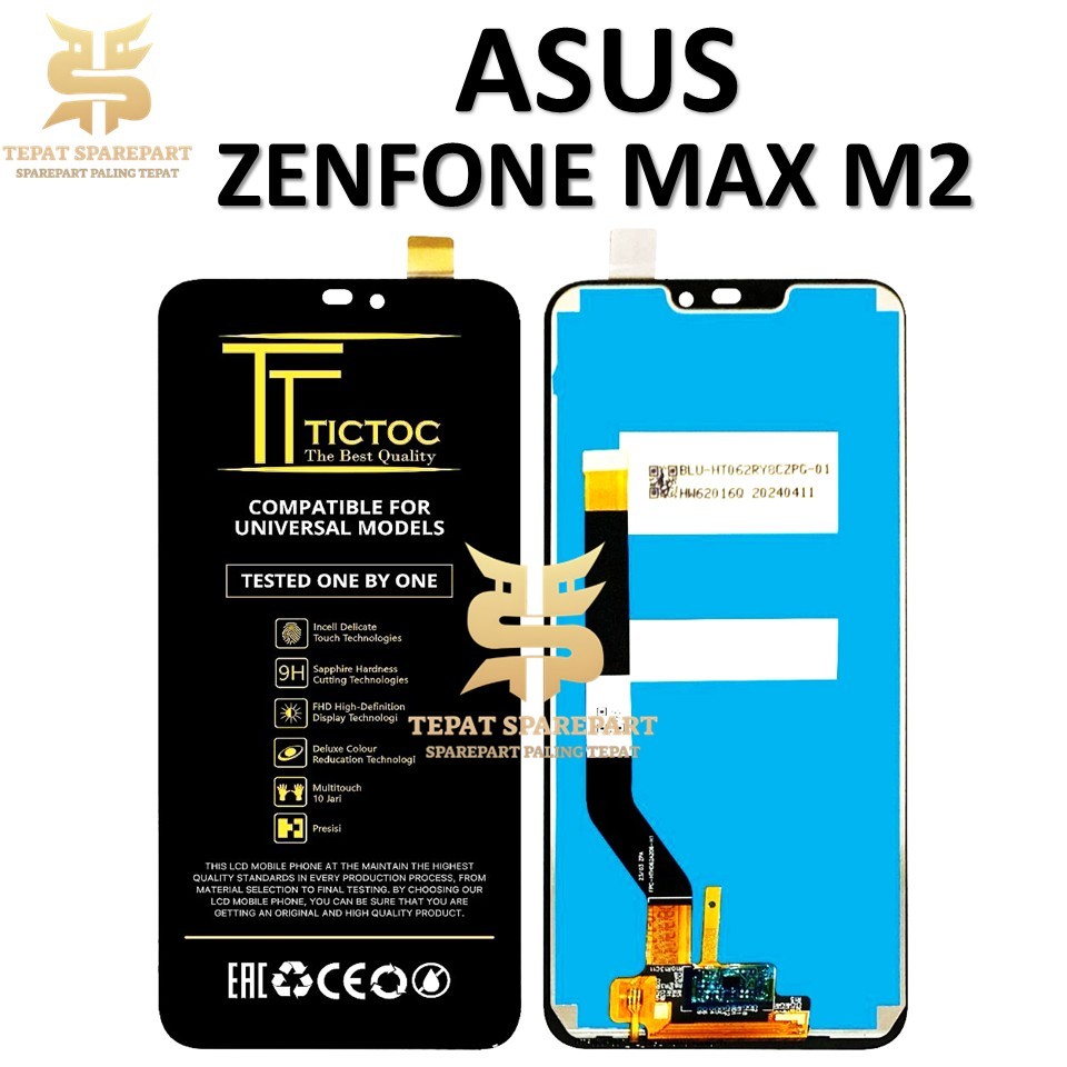 LCD TOUCHSCREEN ASUS ZENFONE MAX M2 COMPLETE ORIGINAL