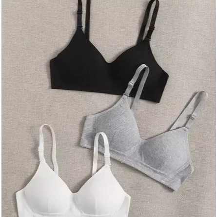 Bra Push up Tanpa Kawat Wanita BH Lingerie Wanita Remaja Dewasa