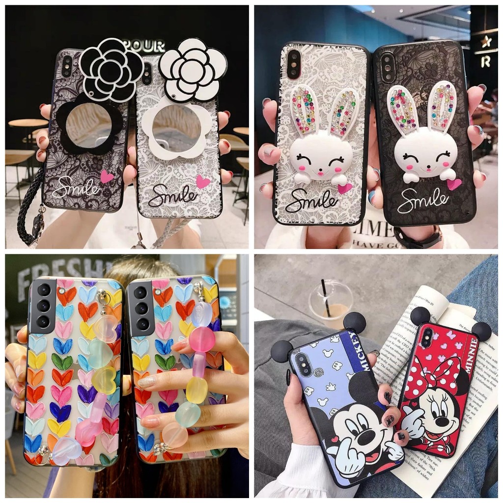 Custom Smile Case Infinix S4 S5 Lite Smart HD 2021 Smart 4 Smart 5 Smart 6 2/32 Smart 6 3/64 Smart 6
