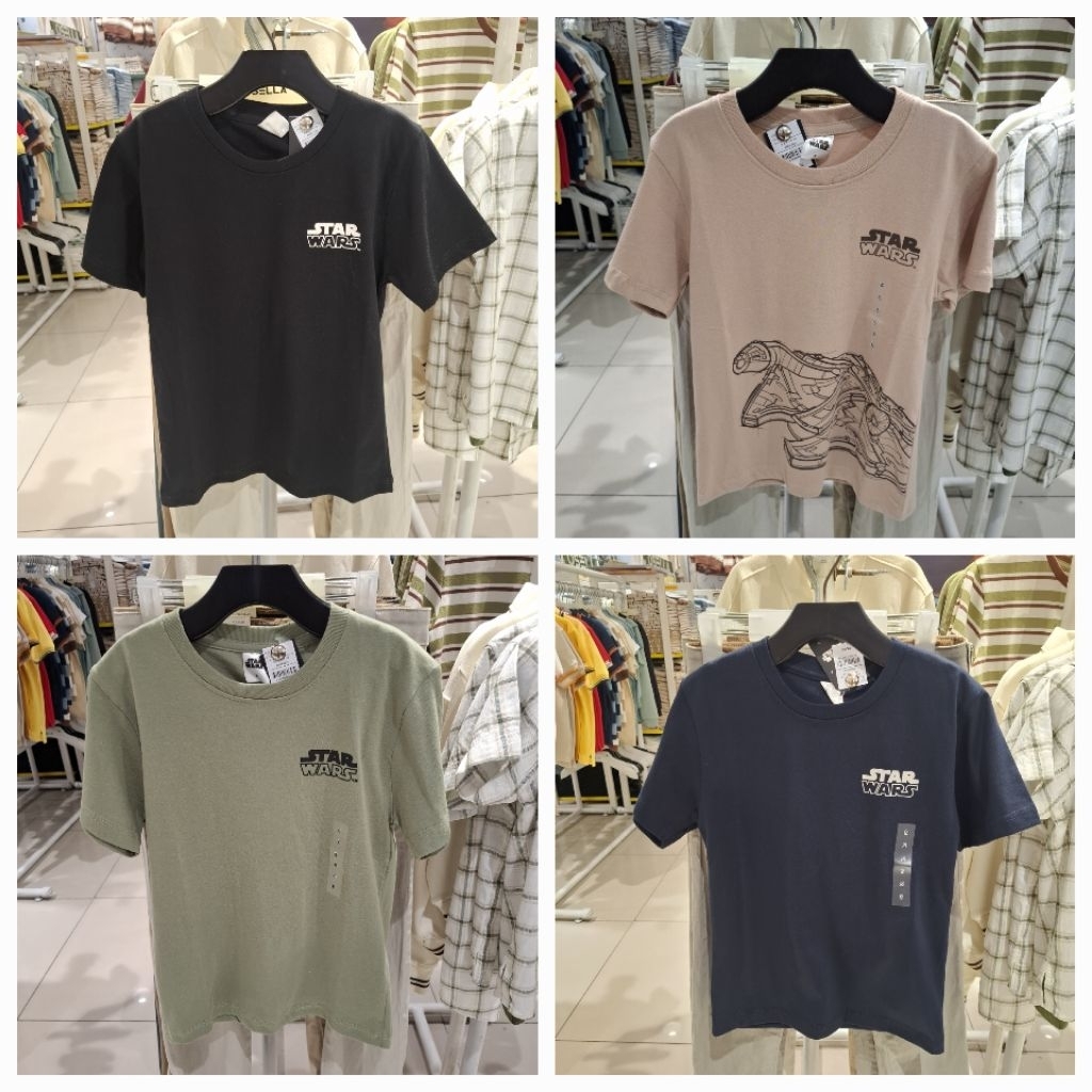 Marvel × Nevada Baju Kaos Atasan Anak Laki Laki Original New