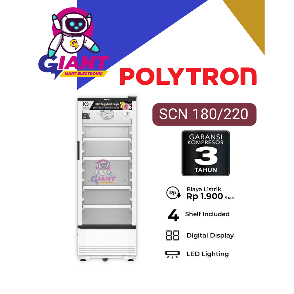 SHOWCASE POLYTRON SCN 180/SCN 220 / SCN180/SCN220 / SCN-180/SCN-220 180L/230L