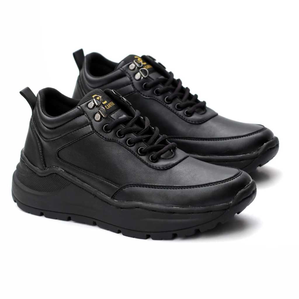 Sepatu Formal Sneakers Pria Chunky Sole Tebal