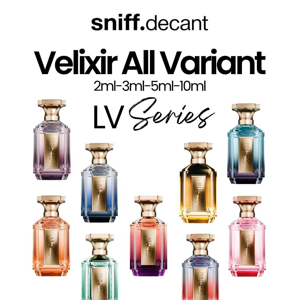 [DECANT] Parfum Velixir LV Series 100% Original