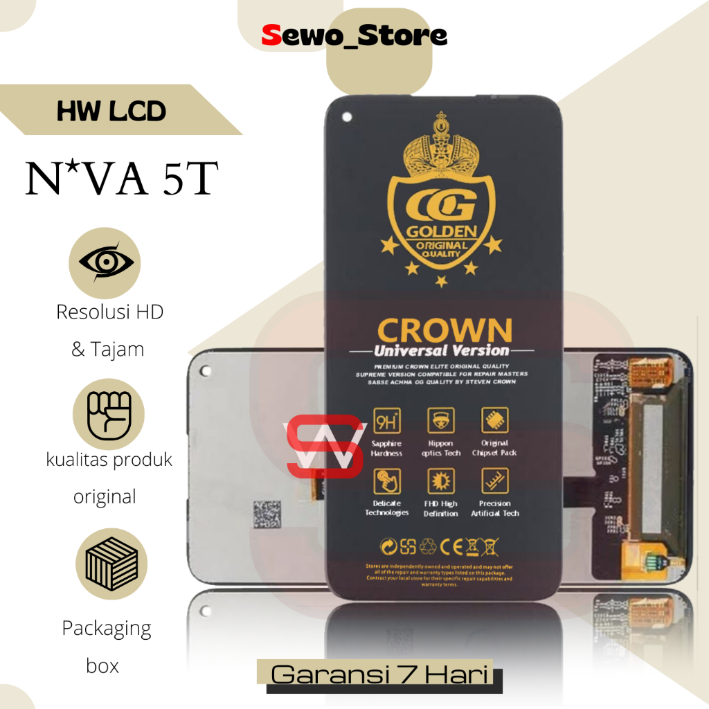 LCD TOUCHSCREEN HW NOVA 5T / HONOR 20 / HONOR 20 PRO / HONOR 20S ORIGINAL FULLSET