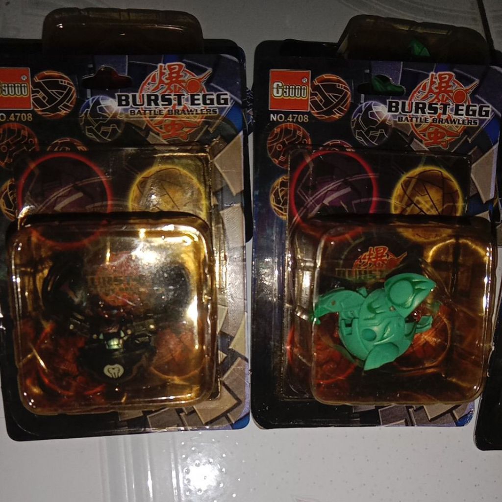 bakugan 3 model campur bakugan brust egg battle brawlers paket 3pc