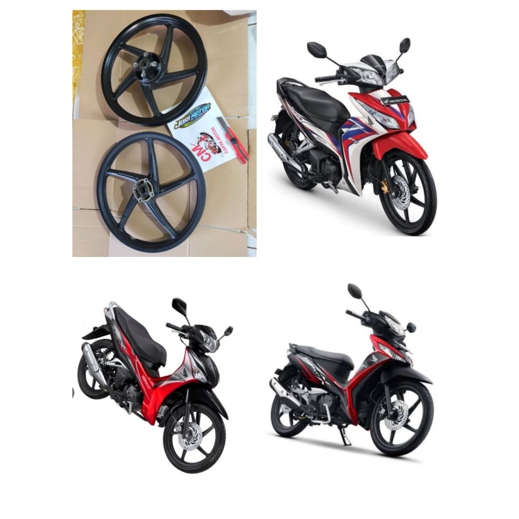 Vleg velg pelek resing standar Honda Blade New 125 - Supra x 125 fi- Supra hlemin 125 Asli Original 