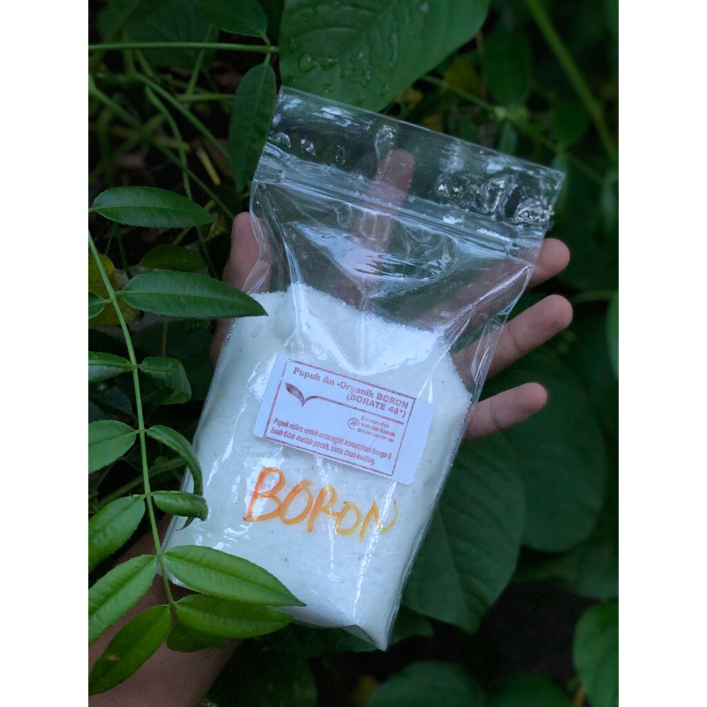 Pupuk Boron 48% (Borate) | Anti Rontok Bunga & Buah | Untuk Cabai, Tomat, Sayur & Tanaman Buah