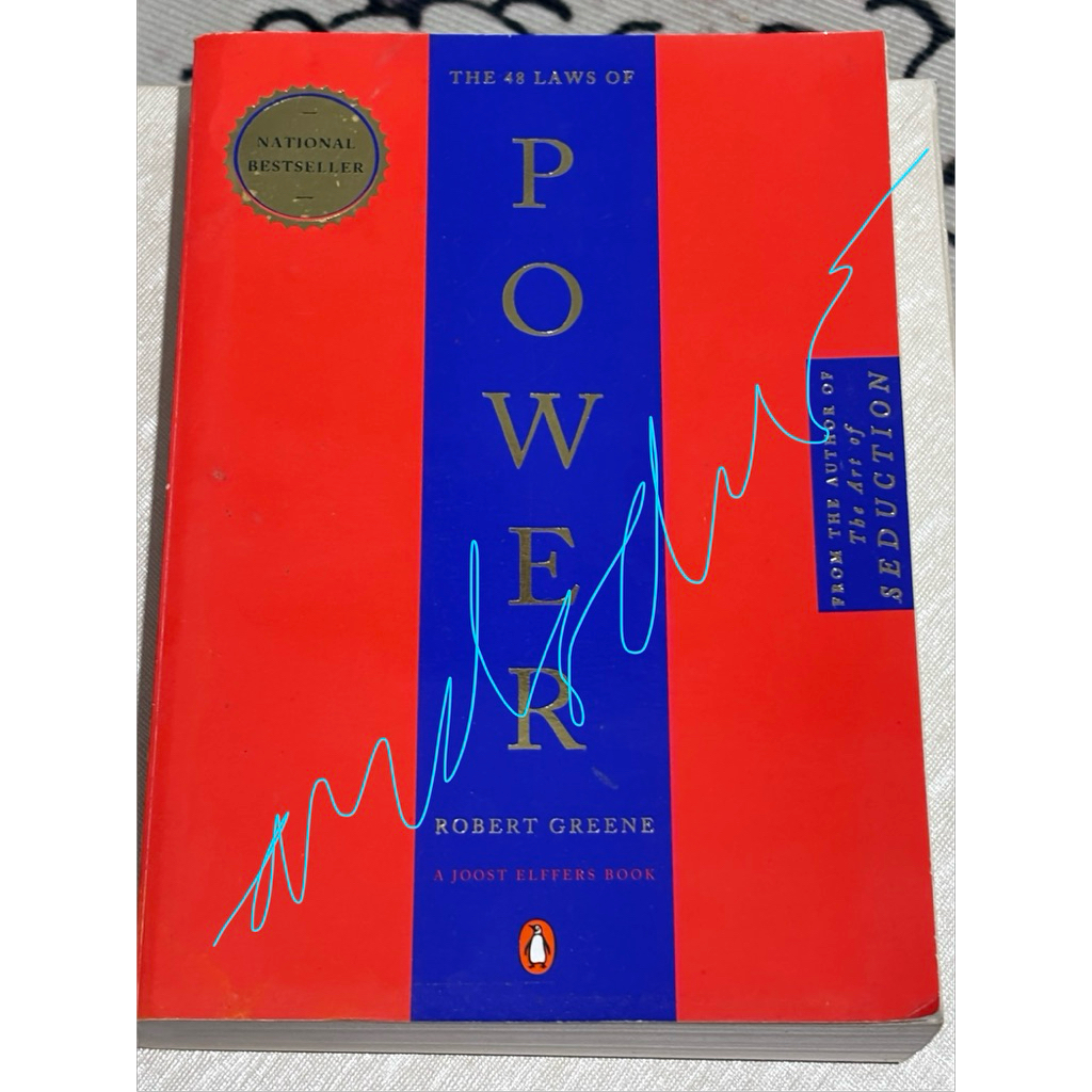 (preloved original) the 48 laws of power