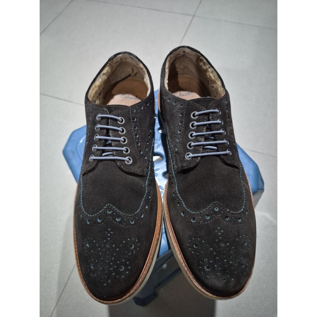 sepatu second wingtip sz 42/27cm