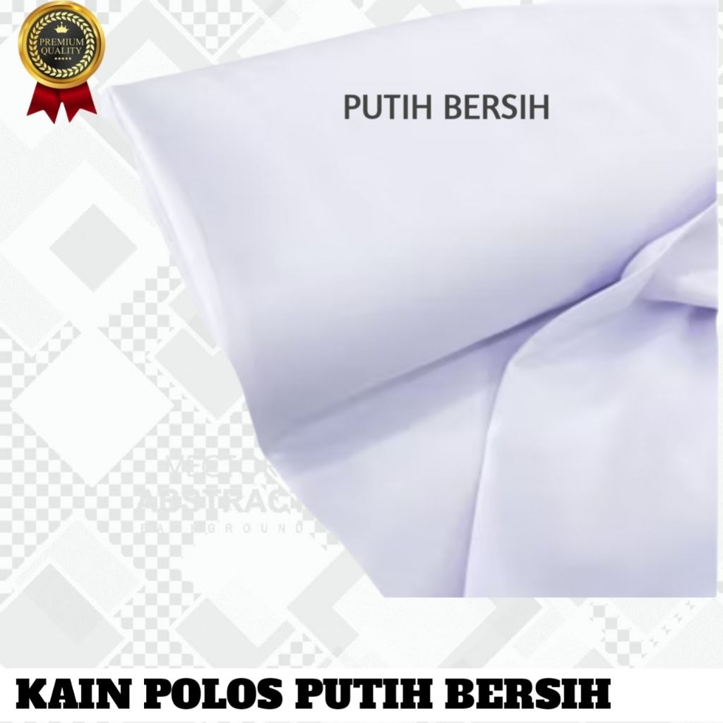 TERMURAH BAHAN KAIN ATASAN SERAGAM SEKOLAH SD SMP SMA TERLARIS KAIN OXFORD/OSPOT PUTIH PREMIUM UNTUK
