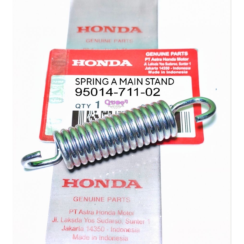 Per Standar tengah Supra X 125 Revo Blade Spring Main Stand 95014-711-02 Revo Supra Blade Supra X