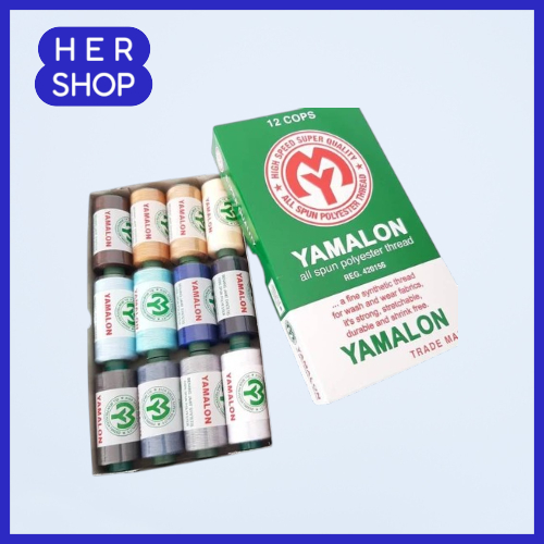 Yamalon Benang Jahit 1 Pak ( 12 Warna )
