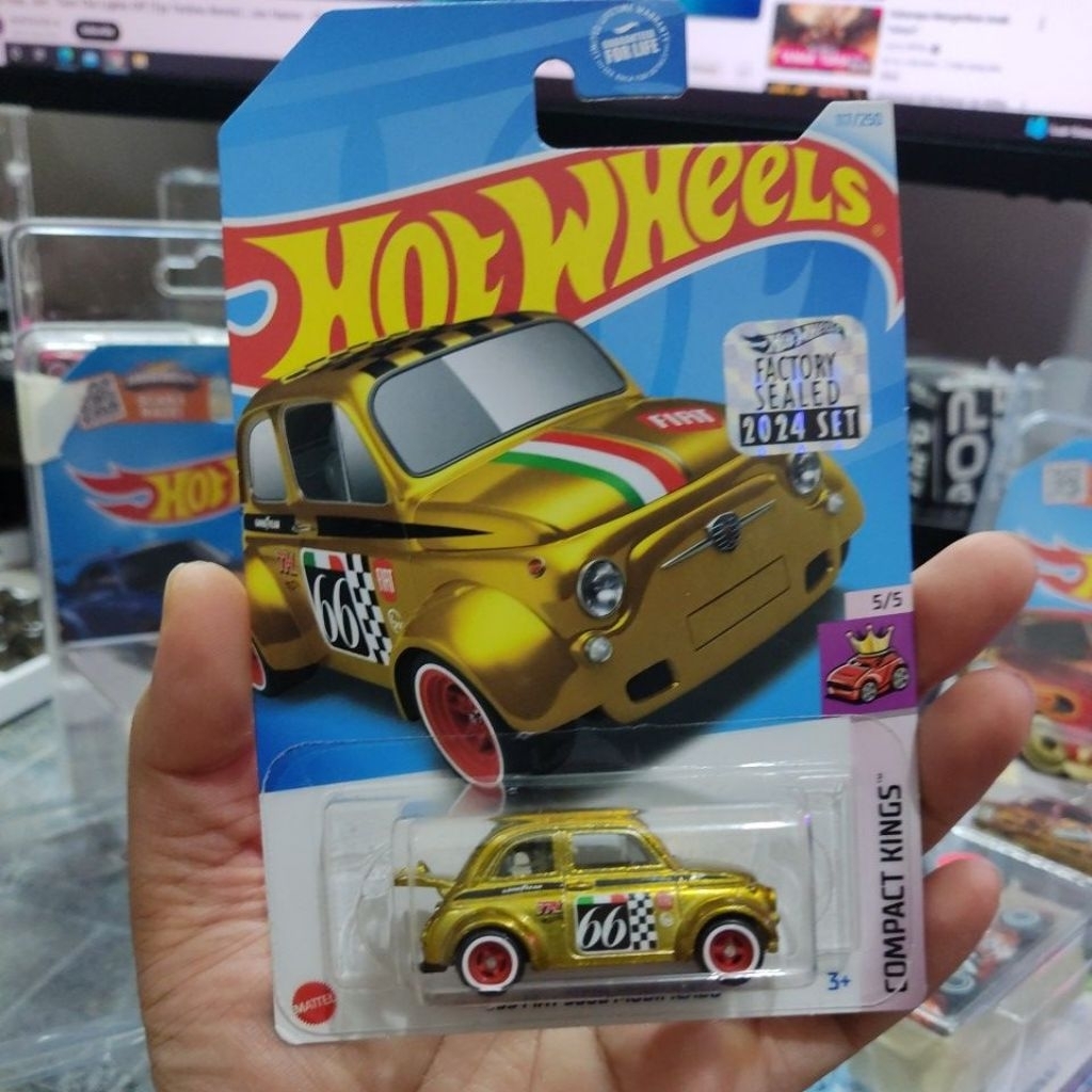 HOT WHEELS STH 60S FIAT 500D MODIFICADO FS2024