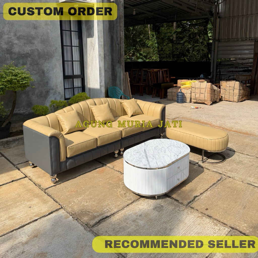 Sofa Set Miminalis Minimalis Modern Jati