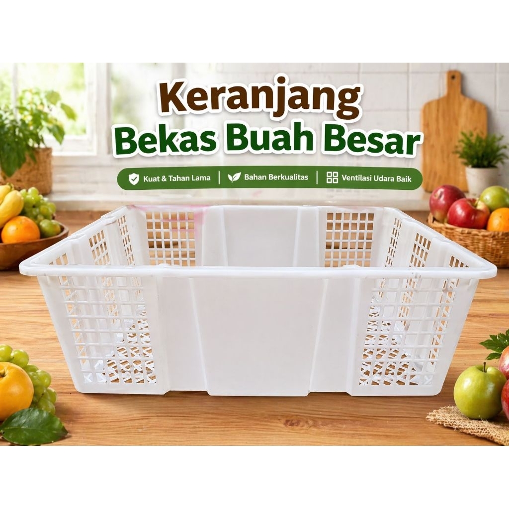Keranjang Bekas Buah Kelengkeng Besar Barang Bagus Tebal Murah