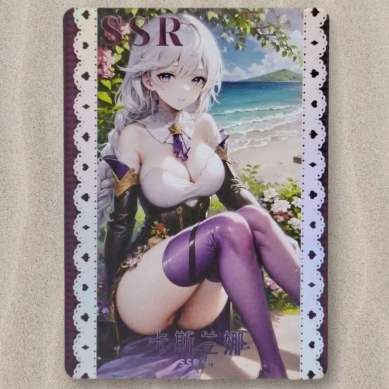 Kartu CCG Goddess Honkai Impact 3rd Kallen Kaslana SSR 14
