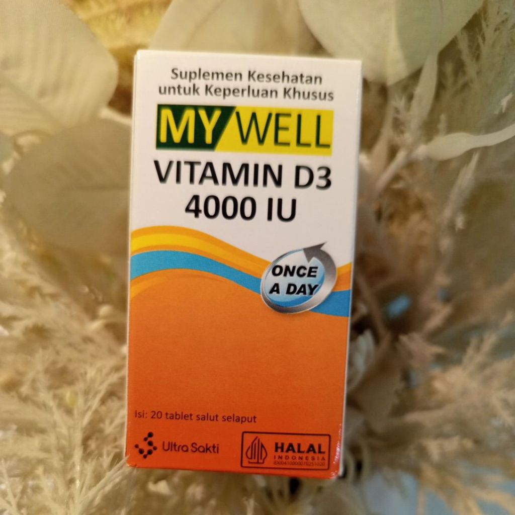 My well vitamin D3 4000 IU