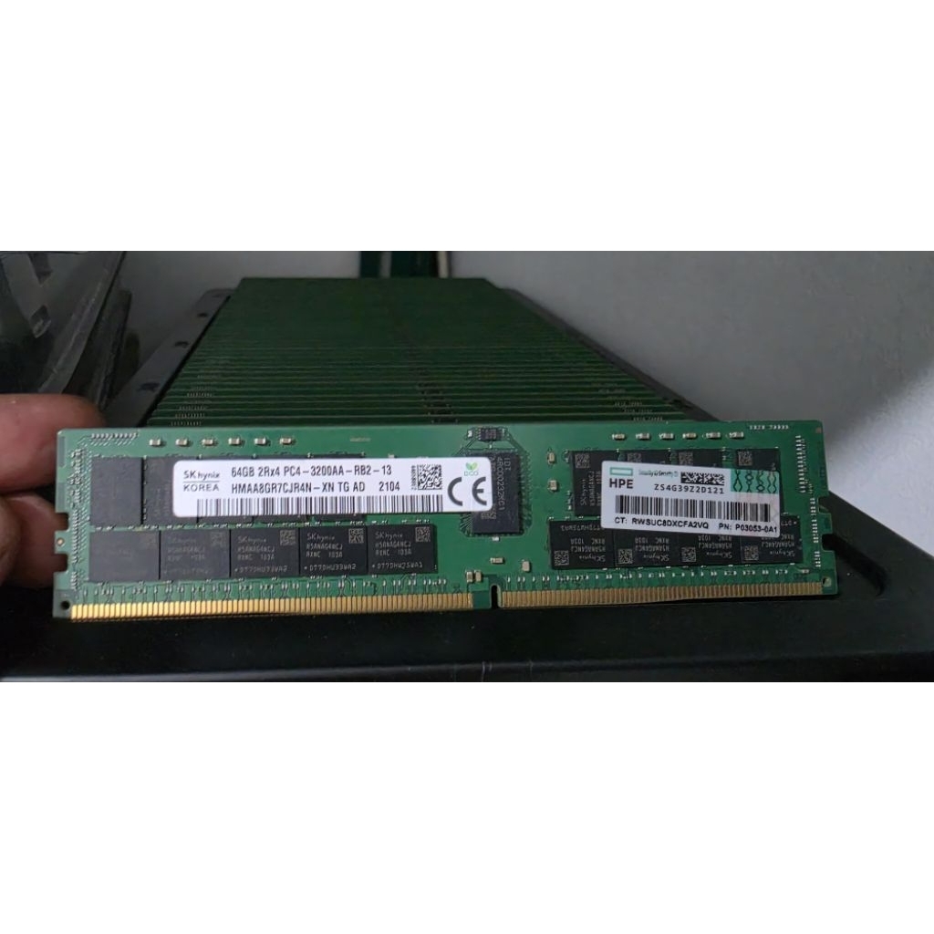 memory ram server ddr4 64gb 2Rx4 3200AA ecc registered